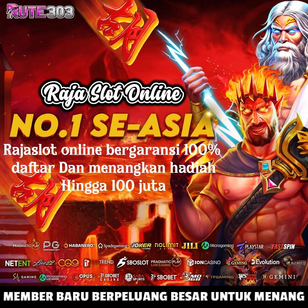 Rute303 : RajaSlot & Situs Slot88 Anti Rungkad Bergaransi Kekalahan 100%